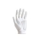Rękawiczki golfowe DWUPAK FootJoy WeatherSoft - biało-czarna L