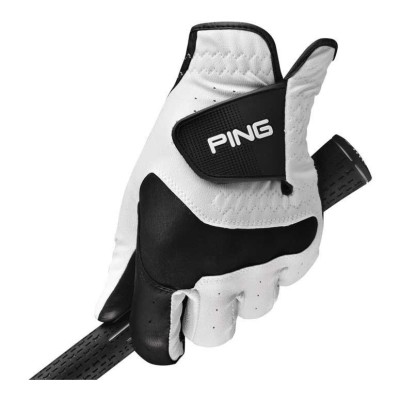PING Sport - rękawiczka golfowa - lewa - biało-czarna