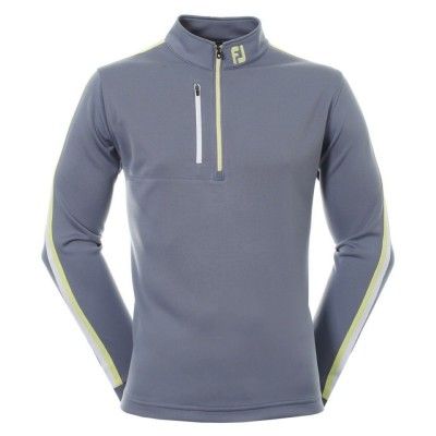 FootJoy Stripe Chill-Out - bluza golfowa - szara