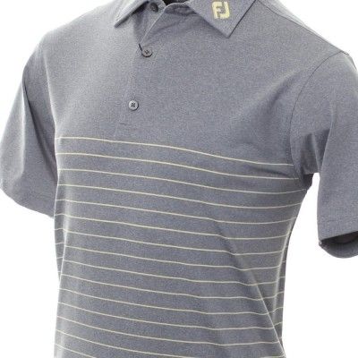 Koszulka golfowa FootJoy Heather Lisle Engineered Pinstripe Polo