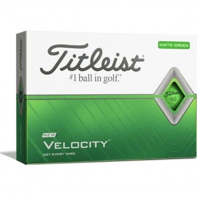Titleist Velocity - piłki golfowe - zielone