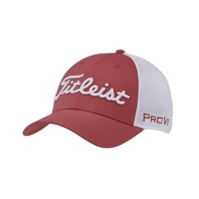 Titleist Tour Sports Mesh Trend Collection - czapka golfowa - czerwona