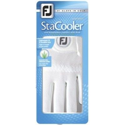 FootJoy StaCooler - rękawiczka golfowa damska - biała