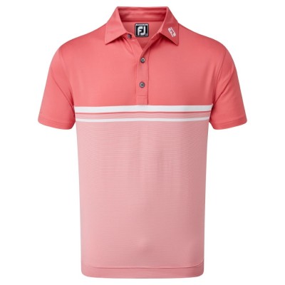 FootJoy Lisle-Engineered-End-on-End-Stripe-koszulka-golfowa-różowo-biala_golfhelp