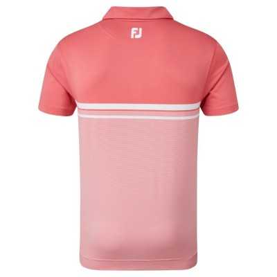FootJoy Lisle-Engineered-End-on-End-Stripe-koszulka-golfowa-różowo-biala_golfhelp-2
