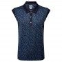 FootJoy-Womens-Cap-Sleeve-Print-Interlock-koszulka-golfowa-granatowa_golfhelp