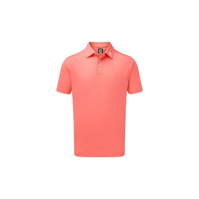 FootJoy Stretch Pique Solid - koszulka golfowa - różowa