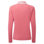 Bluza golfowa FJ Hybrid Watercolour Jacket różowy