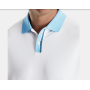 FJ Solid Stretch Pique with Stripe Placket2