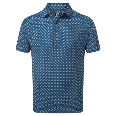 FJ Lisle Leaping Dolphins Print Self Collar