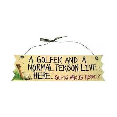 Fun Golf Signs - tabliczka golfowa