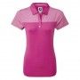 FootJoy-WMNS-Lisle-Shirt-Dot-Print-Yoke-Polo-koszulka-golfowa-rozowa