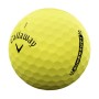 Callaway Supersoft Golf Balls YELLOW 3 sztuki - piłki golfowe