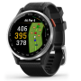 Garmin Approach® S44 srebrny z czarnym paskiem