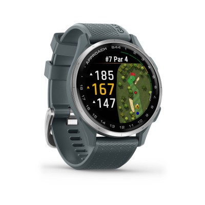 Garmin Approach® S44 srebrny z paskiem w kolorze Twilight