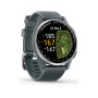 Garmin Approach® S44 srebrny z paskiem w kolorze Twilight