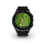 Garmin Approach S50 Aluminiowy bezel w kolorze Slate z czarnym, nylonowym paskiem ComforFit | 010-03010-00]