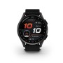 Garmin Approach S50 Aluminiowy bezel w kolorze Slate z czarnym, nylonowym paskiem ComforFit | 010-03010-00]