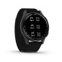 Garmin Approach S50 Aluminiowy bezel w kolorze Slate z czarnym, nylonowym paskiem ComforFit | 010-03010-00]
