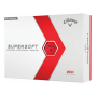 Callaway Supersoft Golf Balls RED - piłki golfowe- tuzin