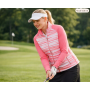 FJ Hybrid Watercolour Jacket, różowa bluza golfowa