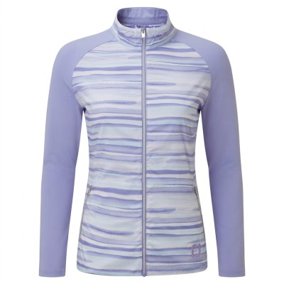 FJ Hybrid Watercolour Jacket Violet, bluza golfowa XS
