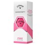Supersoft Golf Balls pink- piłki golfowe 3 sztuki