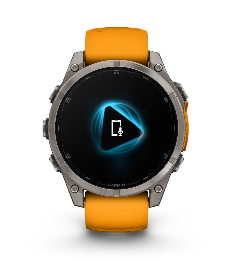 Garmin fēnix 8: wbudowany głośnik i mikrofon