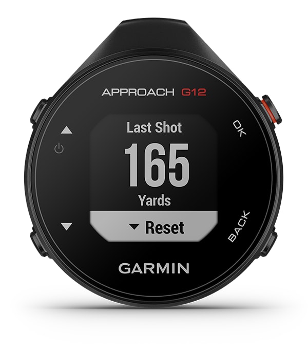 Garmin Approach G12: śledzenie kija