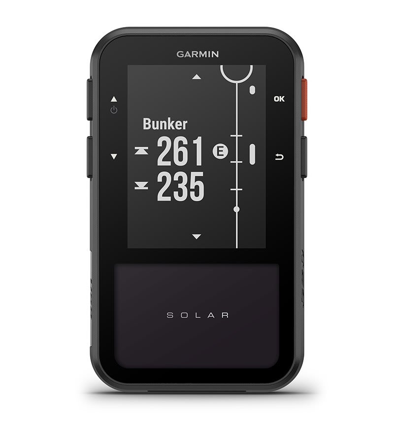 Garmin Approach G20 Solar | 010-02889-00: wyświetlacz czytelny w pełnym słońcu