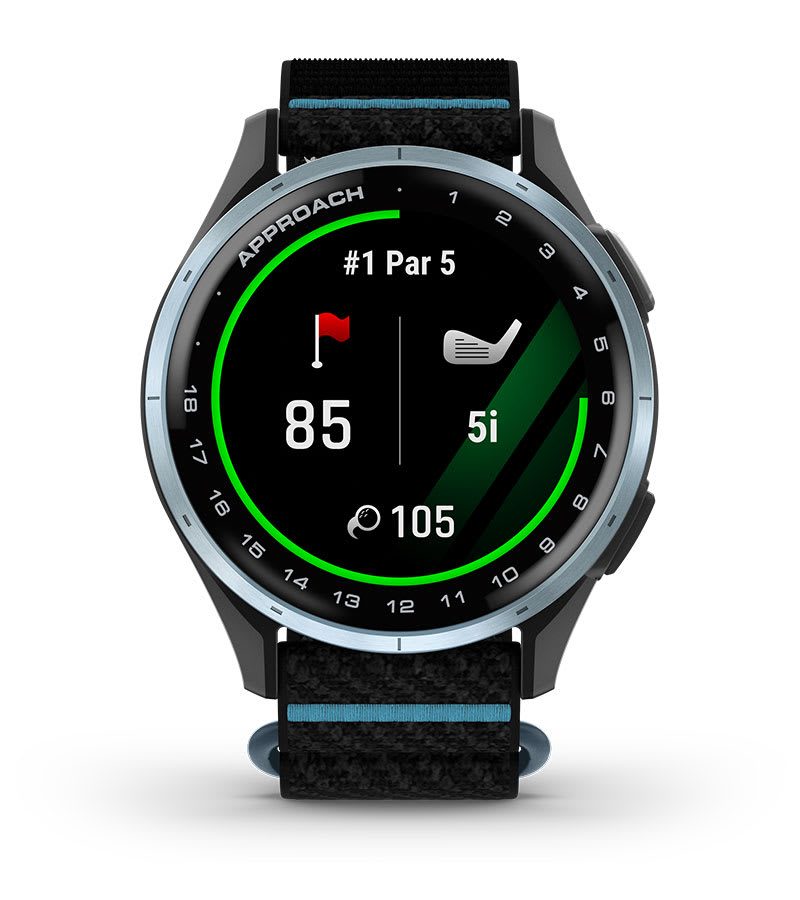 Garmin Approach J1: zegar tempa gry